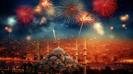 Turkey Republic Day, Generative ai.