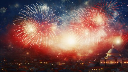 Turkey Republic Day, Generative ai.