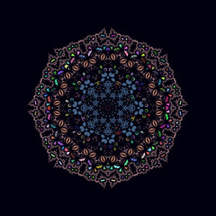 Vector luxury mandala