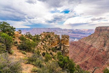 Grand Canyon Arizona South and North Rim