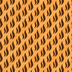 International Coffee Day Pattern Seamless Background