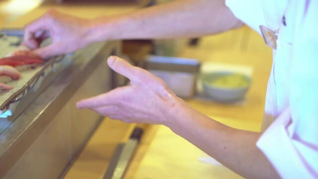 Work of the sushi chef｜Nigiri sushi