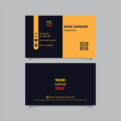 Business Card Design Template- Illustration
