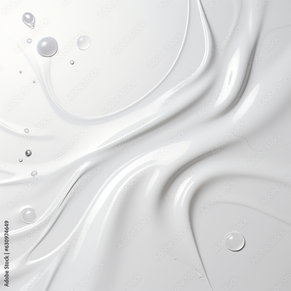 Poster abstract white paper wave curve lines design, luxury texture with smooth and clean subtle background
