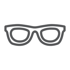 Glasses optical icon symbol image vector. Illustration of sunglasses protection eyesight graphic design image