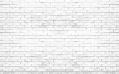 Fototapeta na wymiar White brick wall pattern image.