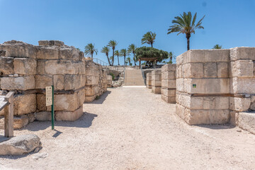 ruinas en israel