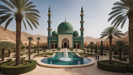 Naklejka premium Moschea