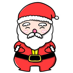 cartoon santa claus