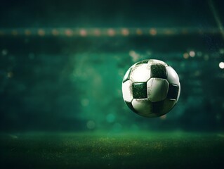 Leidenschaft und Hingabe: Die Magie des Fußballs - obrazy, fototapety, plakaty