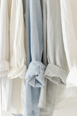 mens linen shirts with sleeves rolled up