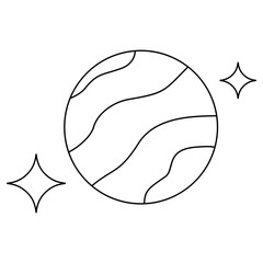 Flat Line Astro Element