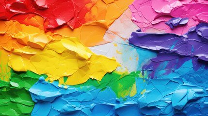Multicolour strokes. Colorful abstract background.  - Powered by Adobe