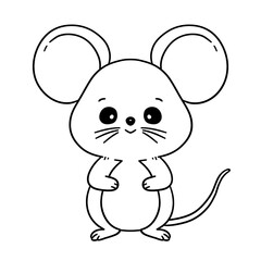 mouse coloring line