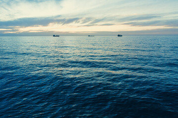 boat on the sea