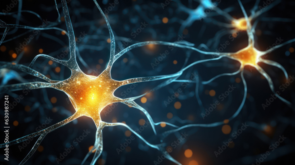 Poster neuron synapse brain