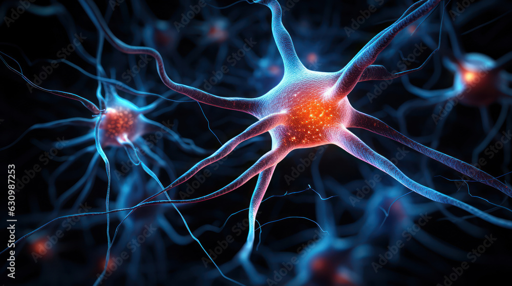 Poster neuron synapse brain