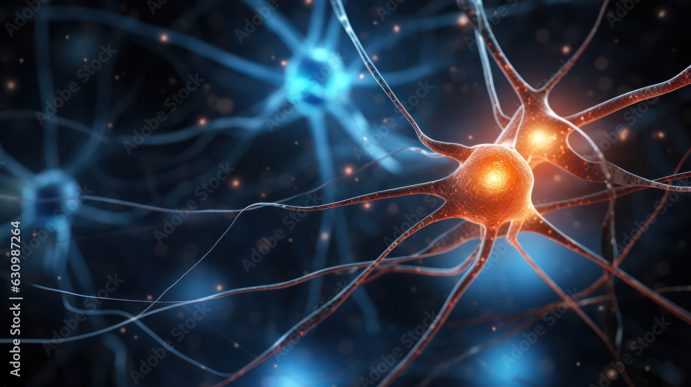 Poster neuron synapse brain