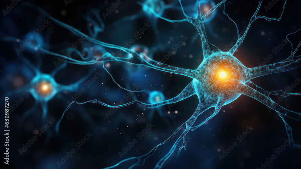 Poster neuron synapse brain