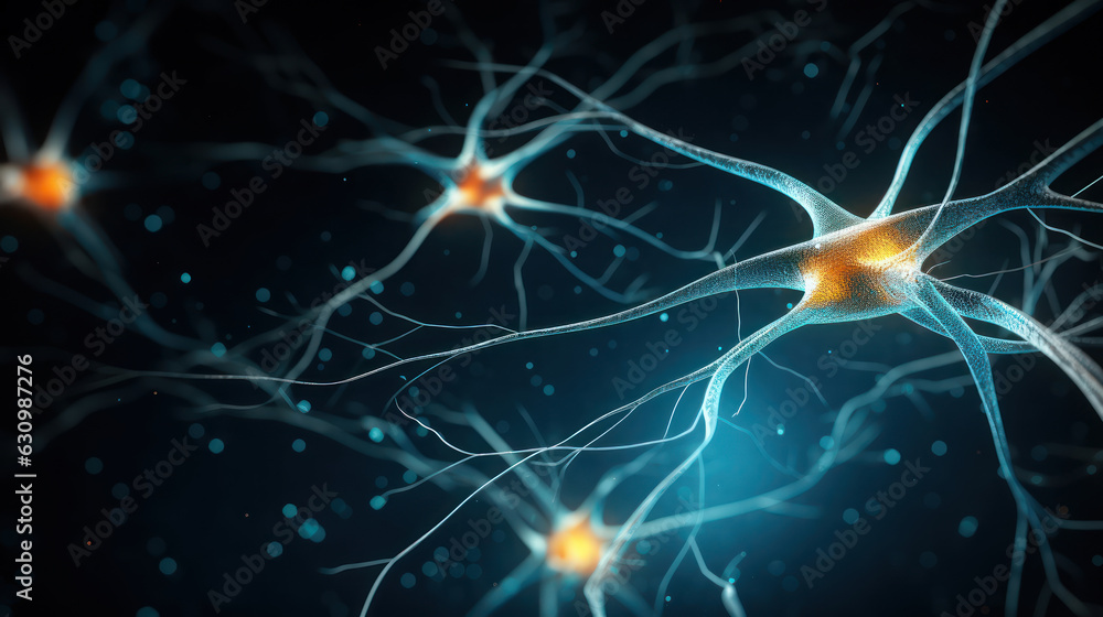 Poster neuron synapse brain