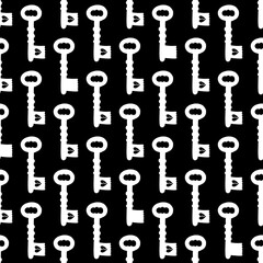 Seamless pattern with keys for fabrics and textiles and packaging and gifts and cards and linens and kids