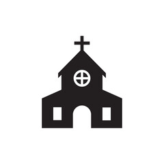 church icon on a white background