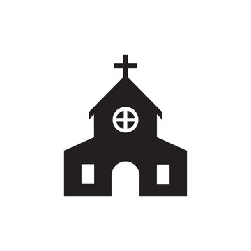 church icon on a white background