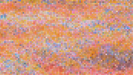 mosaic ceramic abstract hot tone colorful rainbow pastel pattern texture