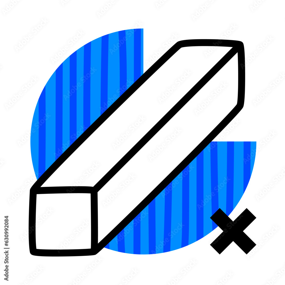Poster geometric element and shape for creative design vector composition