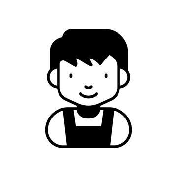 Baby Boy icon in vector. Illustration