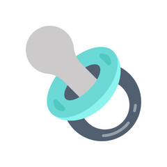 Baby Nipple icon in vector. Illustration