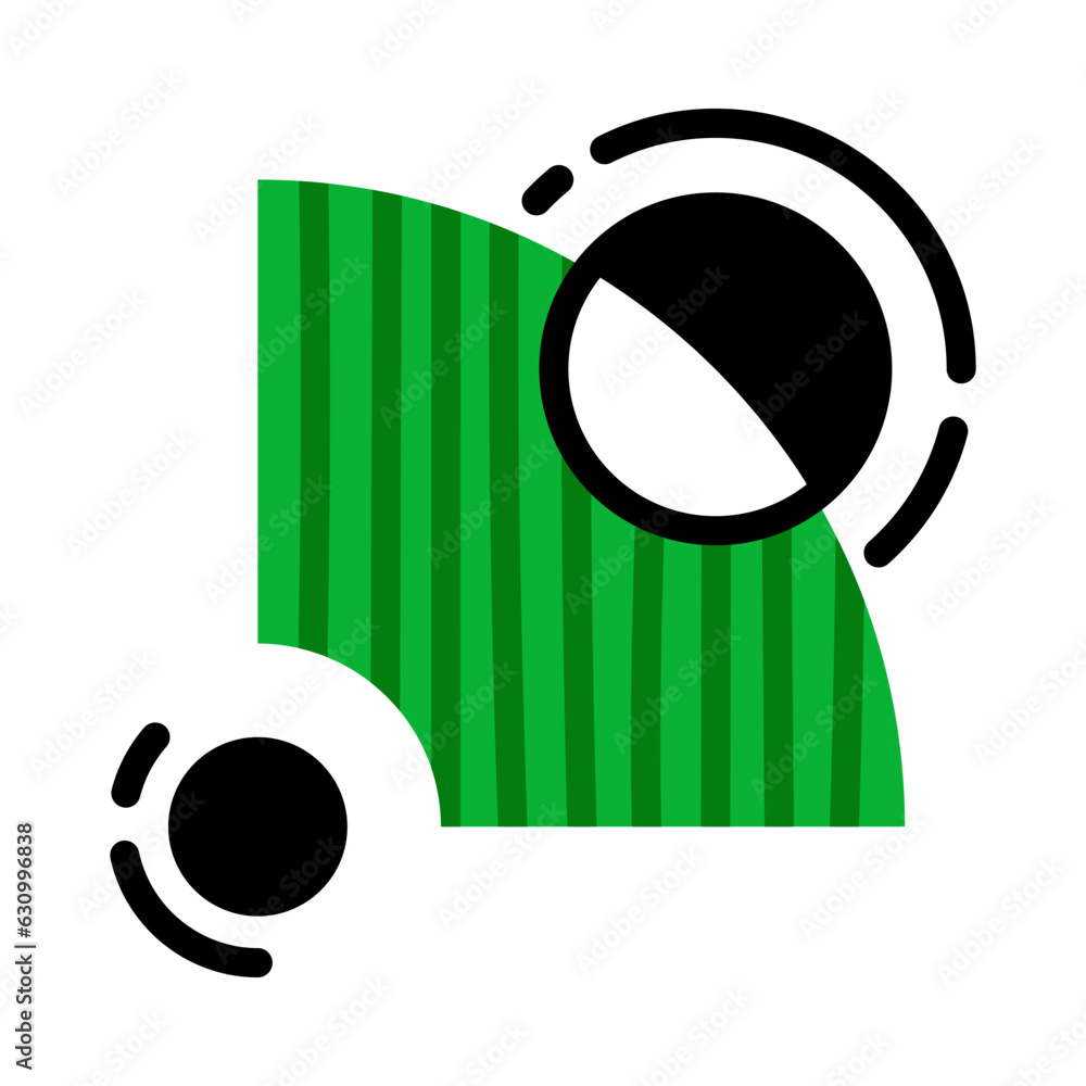 Poster geometric element and shape for creative design vector composition