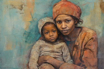 Drawing On The Wall Compassionate Social Worker, Advocating For The Vulnerable And Marginalized