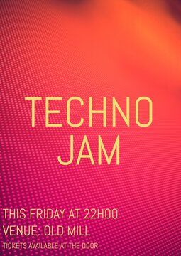 Techno jam, this friday at 22h00, venue old mill, tickets available at the door on gradient dots