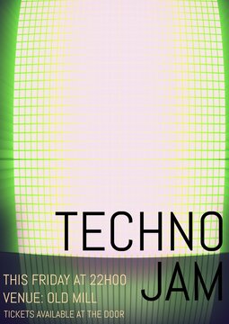 Techno jam, this friday at 22h00, venue old mill, tickets available at the door on grid and lines
