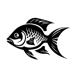 Fish vector illustration logo