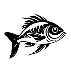 Fish vector illustration logo