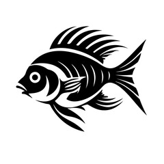 Fish vector illustration logo