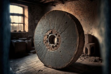 Old millstone 