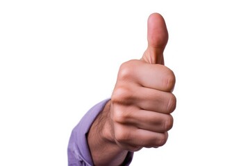 A Hand Giving a Thumbs-Up Sign