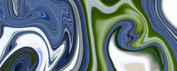 Fototapeta na wymiar blue and green abstract swirl color twirl motion