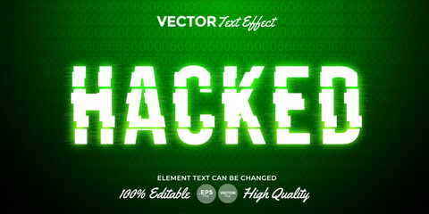 Hacked Text Effect