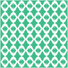 seamless knitted abstract pattern background seamless green and white pattern beautiful geometric maze ethnic pattern fabric