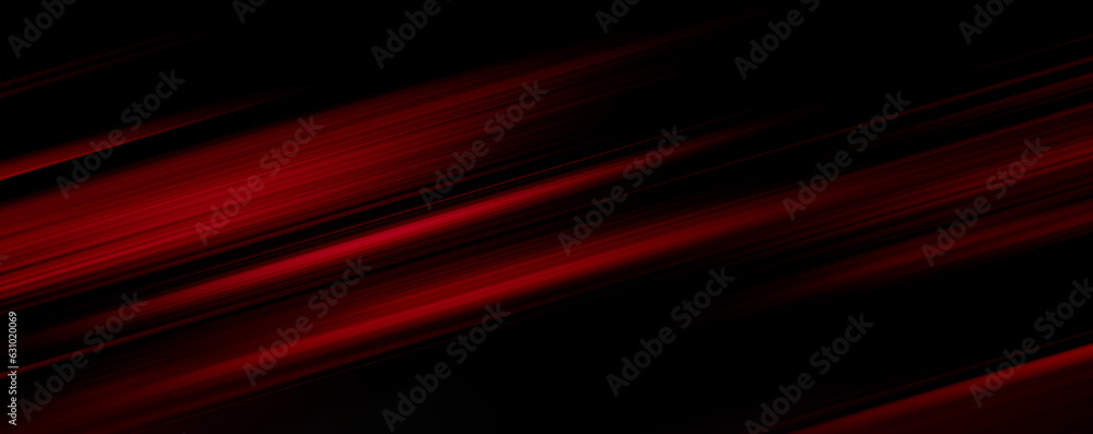 Aufkleber abstract red black background with rays light, color gradient motion blurred. use for empty studio r