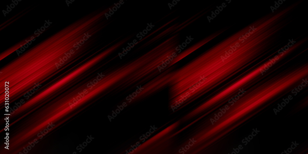 Aufkleber abstract red black background with rays light, color gradient motion blurred. use for empty studio r