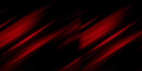 Wandcirkels plexiglas abstract red black background with rays light, color gradient motion blurred. use for empty studio room backdrop wallpaper showcase or product your. copy space for text © Khaohom Mali