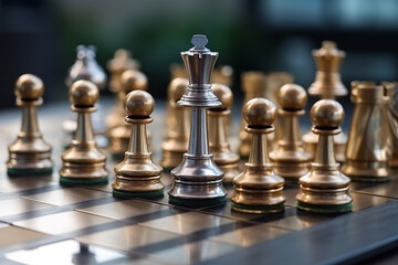Strategic Chess Pieces on Board - Master the Game of Strategy with Generative AI Tools