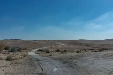 Fototapeta na wymiar desierto de israel