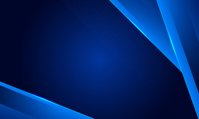 Blue modern gradient dynamic overlapping with line shiny background