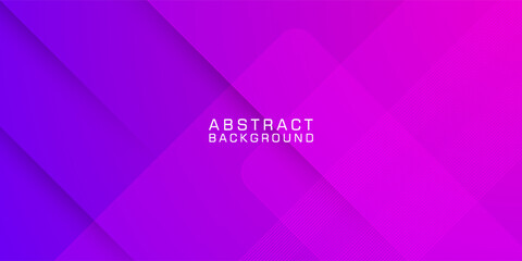 Minimal geometric colorful purple gradient background with shadow lines. Dynamic shapes composition. Cool design cover product. Eps10 vector